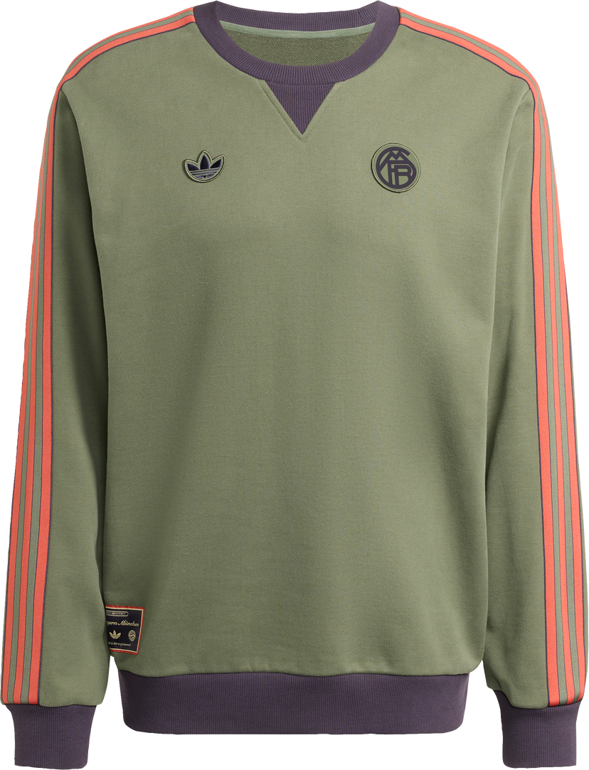 Sweatshirt adidas Originals FC Bayern Munich Icon Sweatshirt Grøn | jm9428