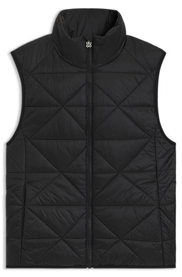 Vest BOSS Triangle Quilted Padded Gilet Sort | 50544136