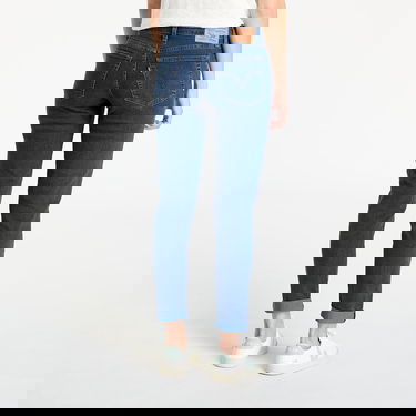 Jeans Levi's Stellar Stretch Boyfriend Jeans Blue Mørkeblå | 19887-0342, 2