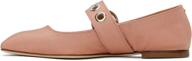 Skopleje Aeyde Aeyde Uma Eyelet Ballerina Flats Lyserød | A11-FL-RKLS08FL159-SS25-1018-069, 2