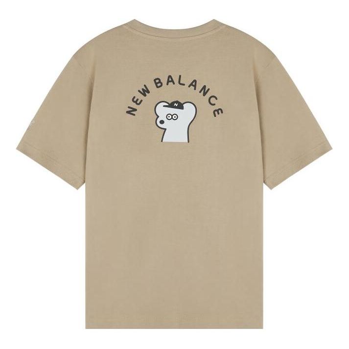 T-shirt New Balance SEIJI ANDY Graphic T-Shirt Beige | 5ED26211-LBE