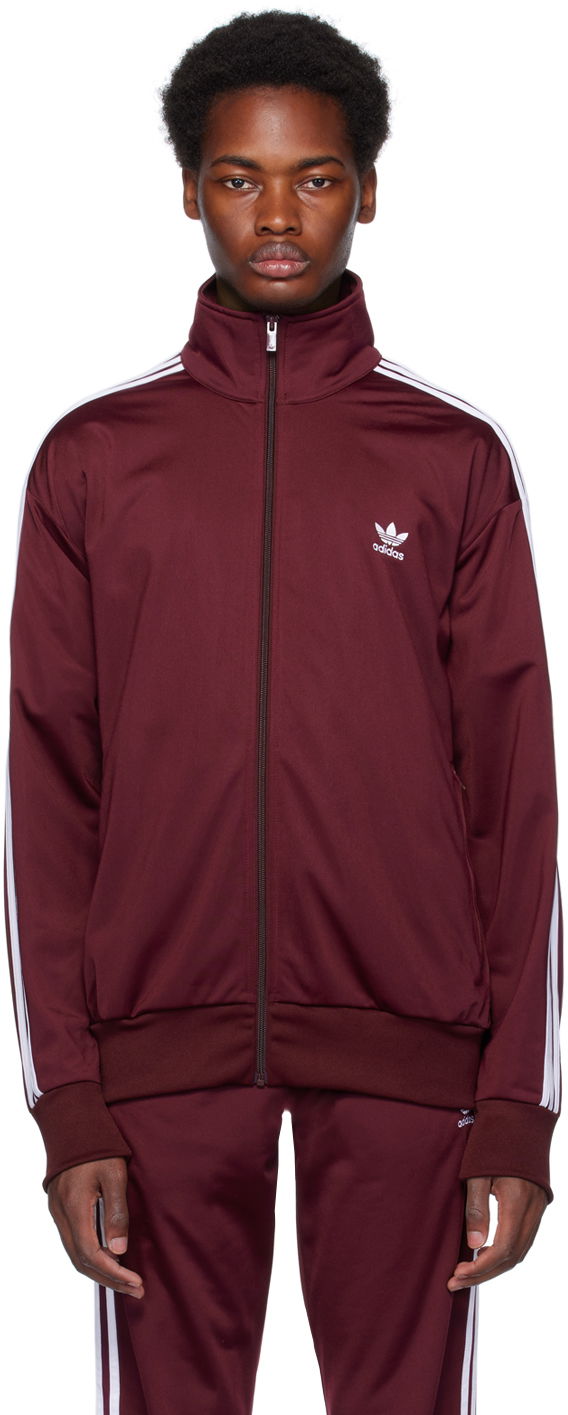 Sweatshirt adidas Originals Firebird Sweatshirt Bourgogne | IN4683, 0