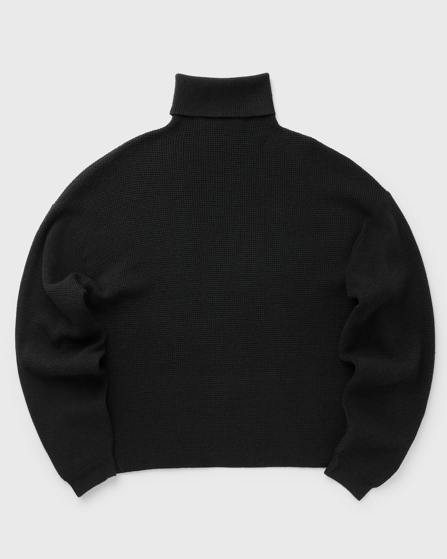 Sweater Fear of God Essentials Waffle Turtleneck Sort | 192BT247290FW-001, 0