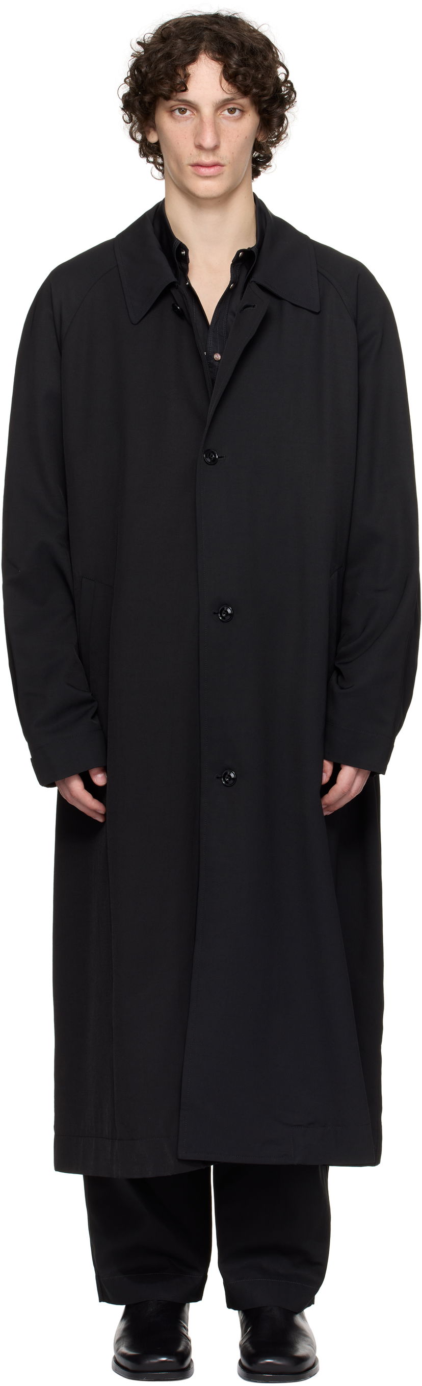 Frakker LEMAIRE Lemaire Half Coat Sort | CO1097 LF1362