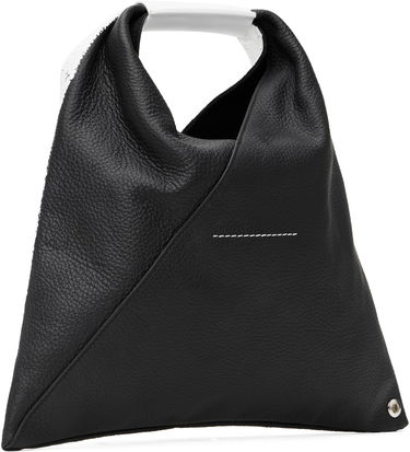 Håndtaske Maison Margiela MM6 Maison Margiela Triangle Mini Tote Bag Hvid | SB6WD0013 P8333, 2