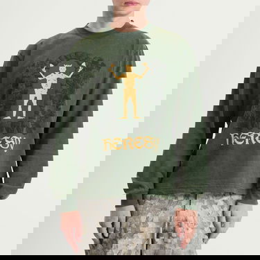 T-shirt Heresy Gateway Long Sleeve T-Shirt, Size Large Grøn | HAW25-T10G, 2