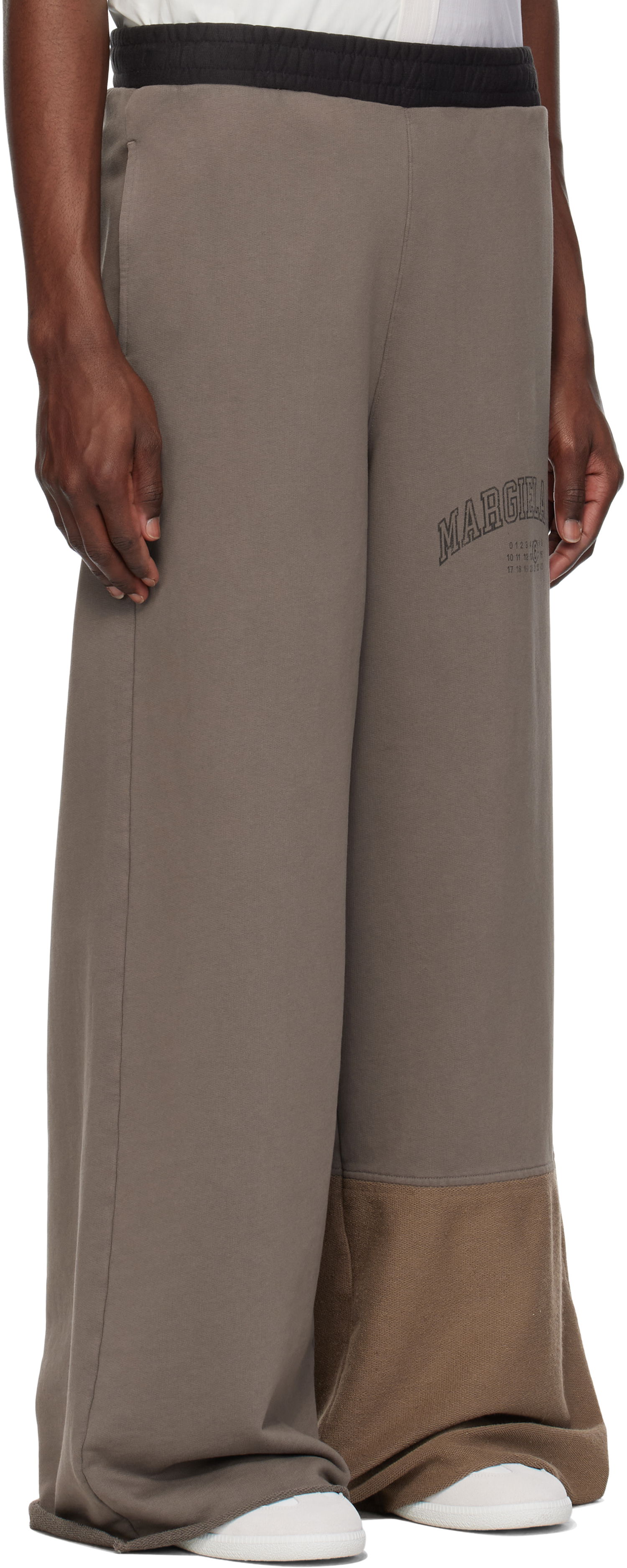 Joggingbukser Maison Margiela MM6 Maison Margiela Washed Sweatpants Grå | SH0KA0041 MTJ016, 1