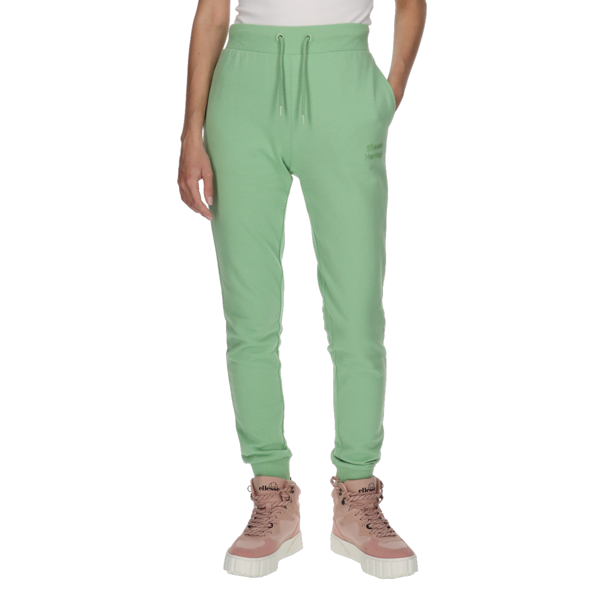 Joggingbukser Ellesse Cuffed Sweatpants Grøn | ELA231F102-60, 0