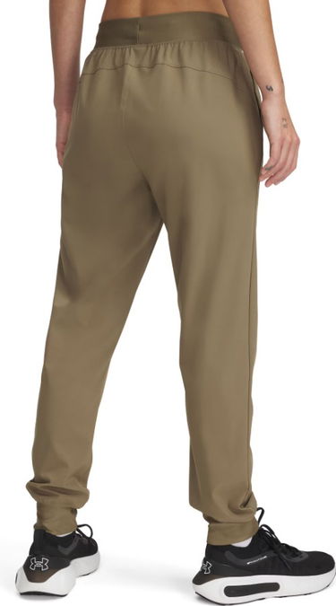 Bukser Under Armour Under Armour UA Rival Hi Rise Woven Pants Grøn | 1382727-251, 1