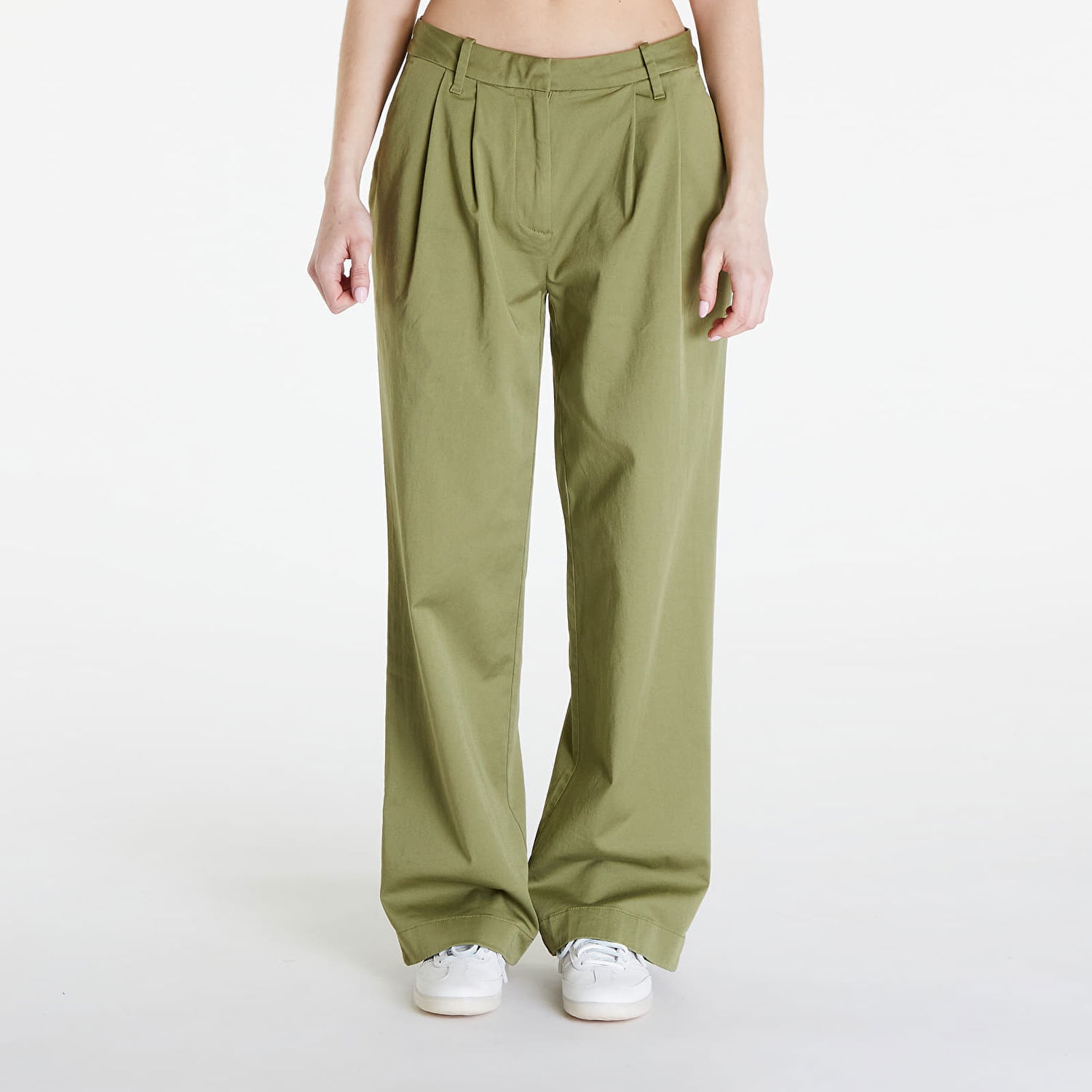 Bukser CALVIN KLEIN Jeans Utility Pant Green Grøn | J20J223704 L9N, 0