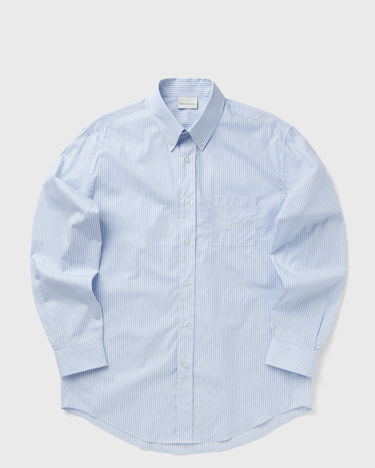 Skjorte Drôle de Monsieur Drôle De Monsieur Striped Shirt Blå | PERM-SH171-CO151-LBE, 4