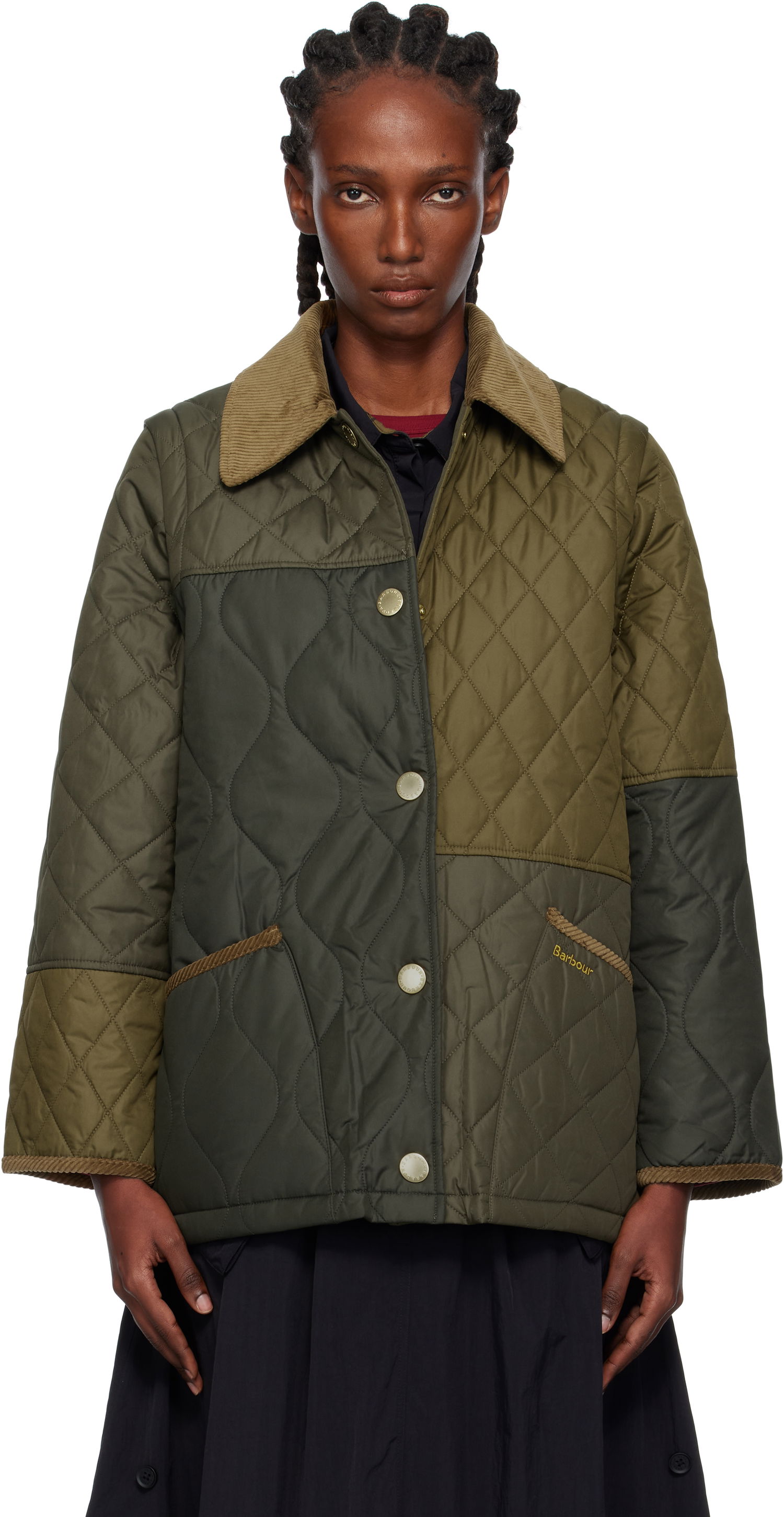 Jakke Barbour Lorrie Quilted Jacket Flerfarvet | LQU1834GN71, 0