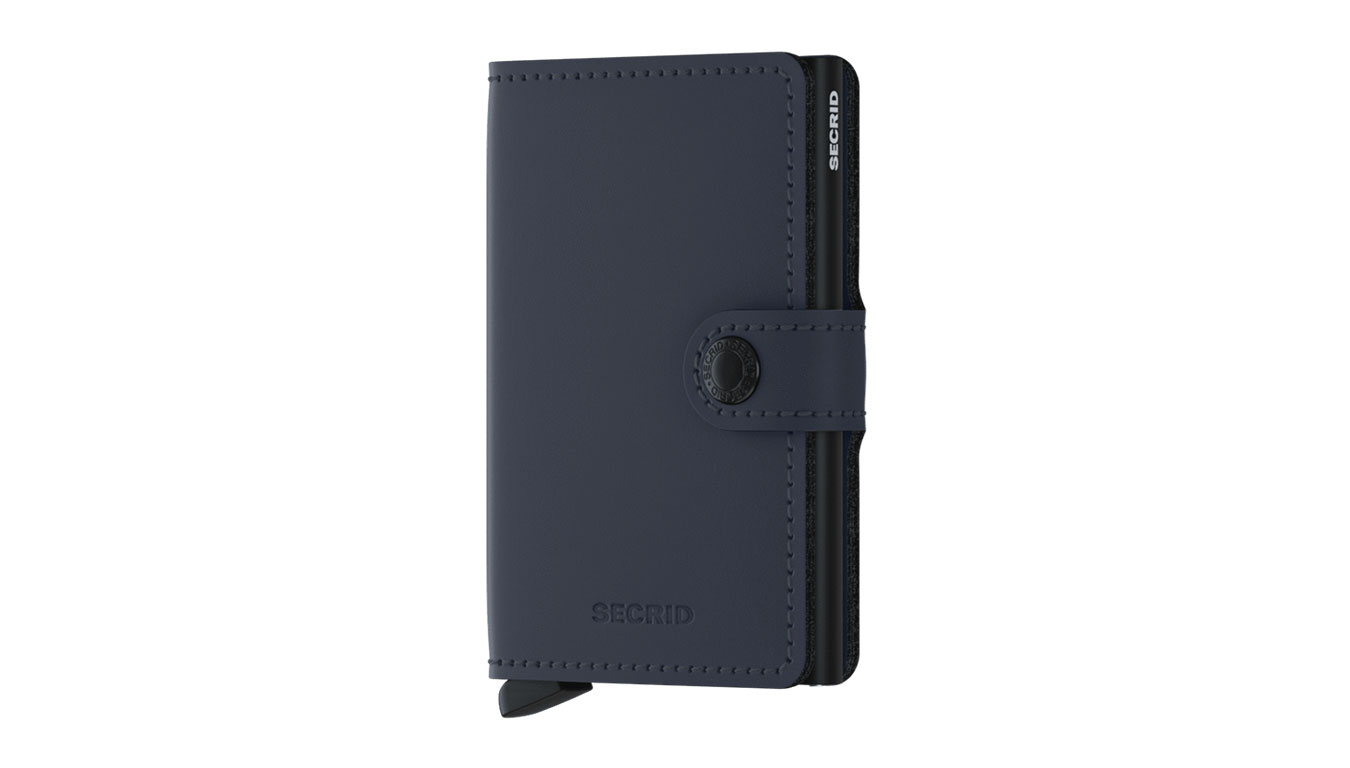 Tegnebog Secrid Miniwallet "Matte Night Blue" Mørkeblå | MM-Night-Blue, 0