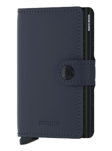 Tegnebog Secrid Miniwallet "Matte Night Blue" Mørkeblå | MM-Night-Blue