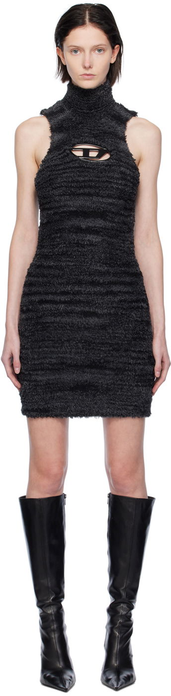 Kjole Diesel M-Leros Minidress Sort | A11164 0BMAG, 0