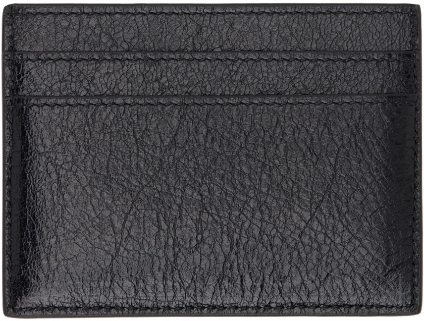 Tegnebog Balenciaga Logo Card Holder Sort | 766547-2AAS8-1000, 1