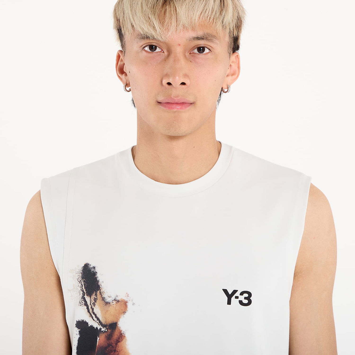 Tanktop Y-3 Y-3 Tank Top Hvid | JN3000, 1
