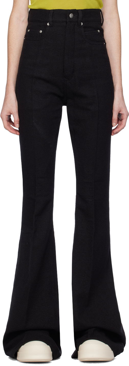 Bukser Rick Owens Bolan Trousers Sort | RO02C1329 WN, 0