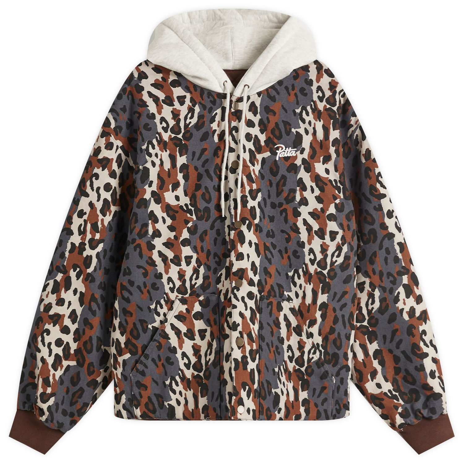 Sweatshirt Patta Patta City Leopard Reversible Bomber Jacket Flerfarvet | POC-SS25-4000-348-0004-084, 1