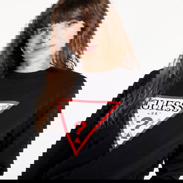 Sweatshirt GUESS Guess Original Fleece Sweatshirt Sort | W2YQ16KBA11-JBLK, 1