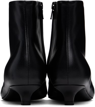 Tilbehør TOTEME TOTEME 'The Slim Ankle' Kitten Heel Boots Sort | 234-WLGSE123-LE0014, 1