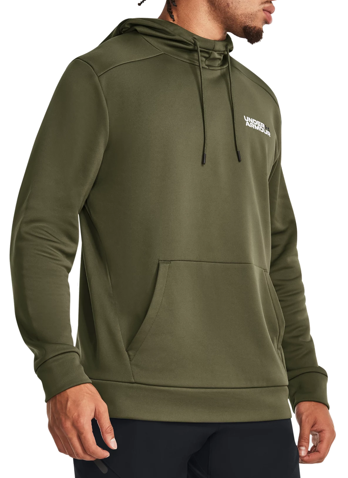 Sweatshirt Under Armour Armour Fleece® Graphic Hoodie Grøn | 1379745-390, 0