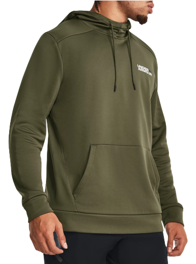 Sweatshirt Under Armour Armour Fleece® Graphic Hoodie Grøn | 1379745-390