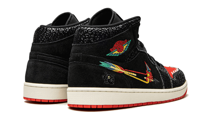 Sneakers og sko Jordan Air Jordan 1 Mid SE "Siempre Familia" GS Sort | DN5121-001, 1