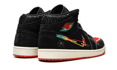 Sneakers og sko Jordan Air Jordan 1 Mid SE "Siempre Familia" GS Sort | DN5121-001, 1