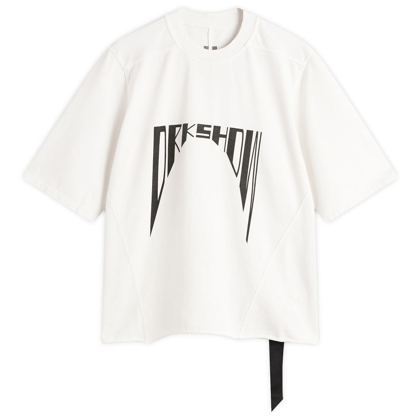 T-shirt Rick Owens DRKSHDW Walrus Logo T-Shirt Hvid | DS02E7201-RIGEP4-1109