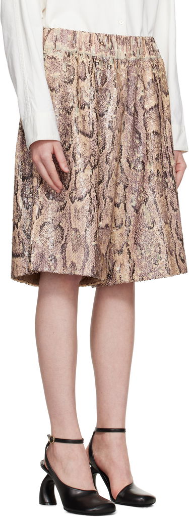 Shorts Dries Van Noten Dries Van Noten Sequinned Shorts Beige | 251-010942-1483, 1