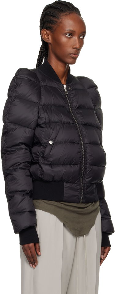 Puffer jakke Rick Owens Concordians Duvet Flight Down Jacket Sort | RP02E4777 NPD1, 1