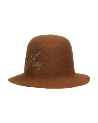 Hat Junya Watanabe Mühlbauer Felt Hat Brun | WH-K606-W21 3, 4
