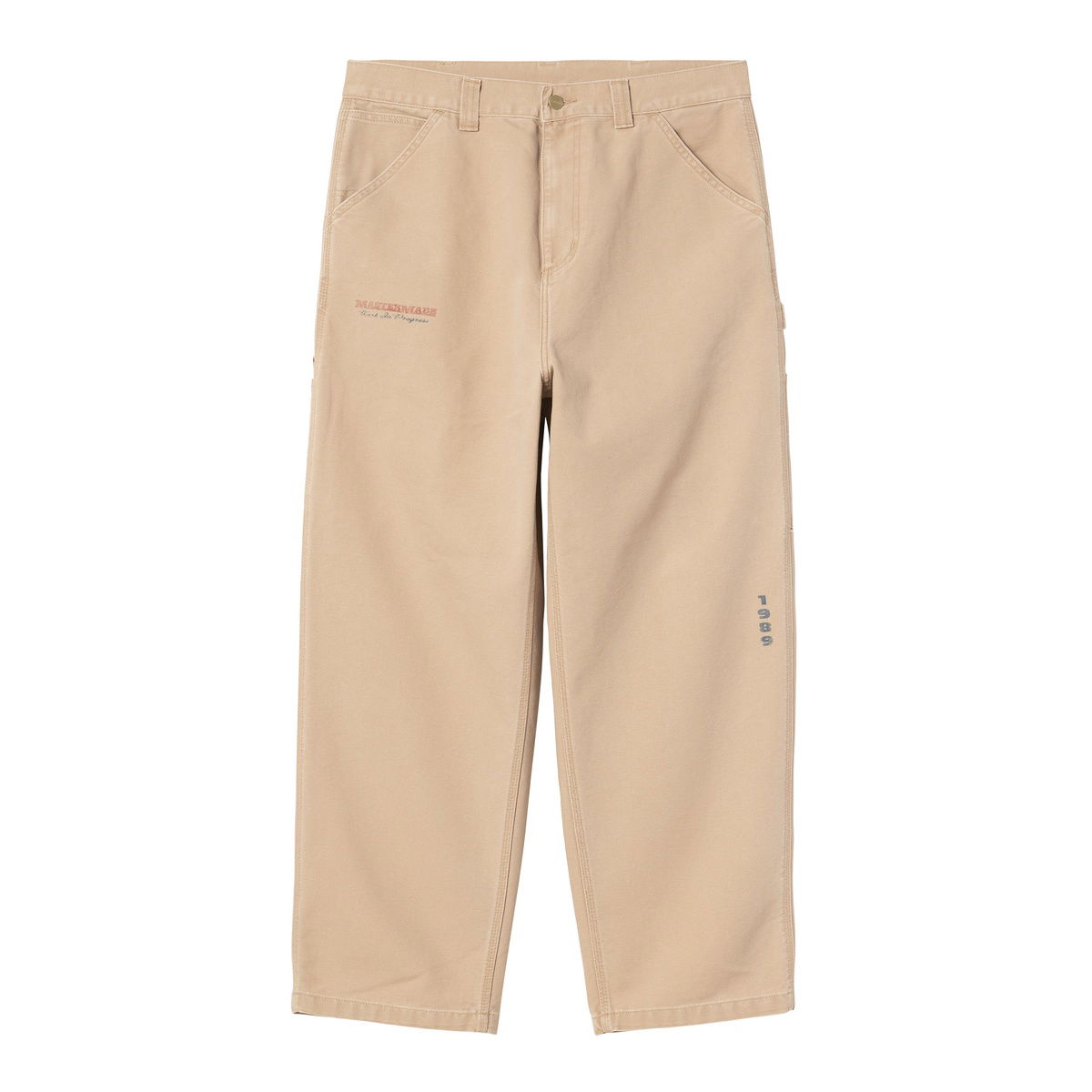 Cargo bukser Carhartt WIP Carhartt WIP OG Single Knee Graphic Pants Beige | I035560_9, 1