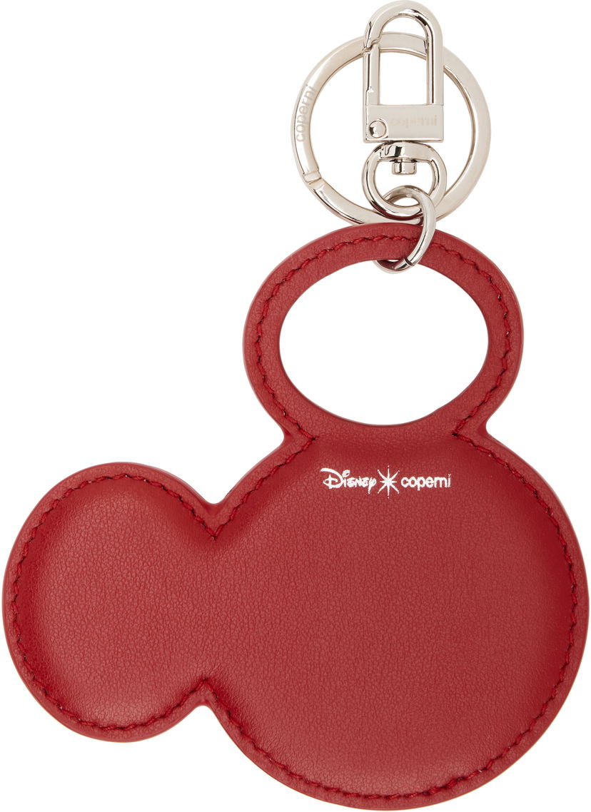 Nøgleringe Coperni Coperni Disney Mickey Mouse Head Keychain Rød | DSLG04F6043