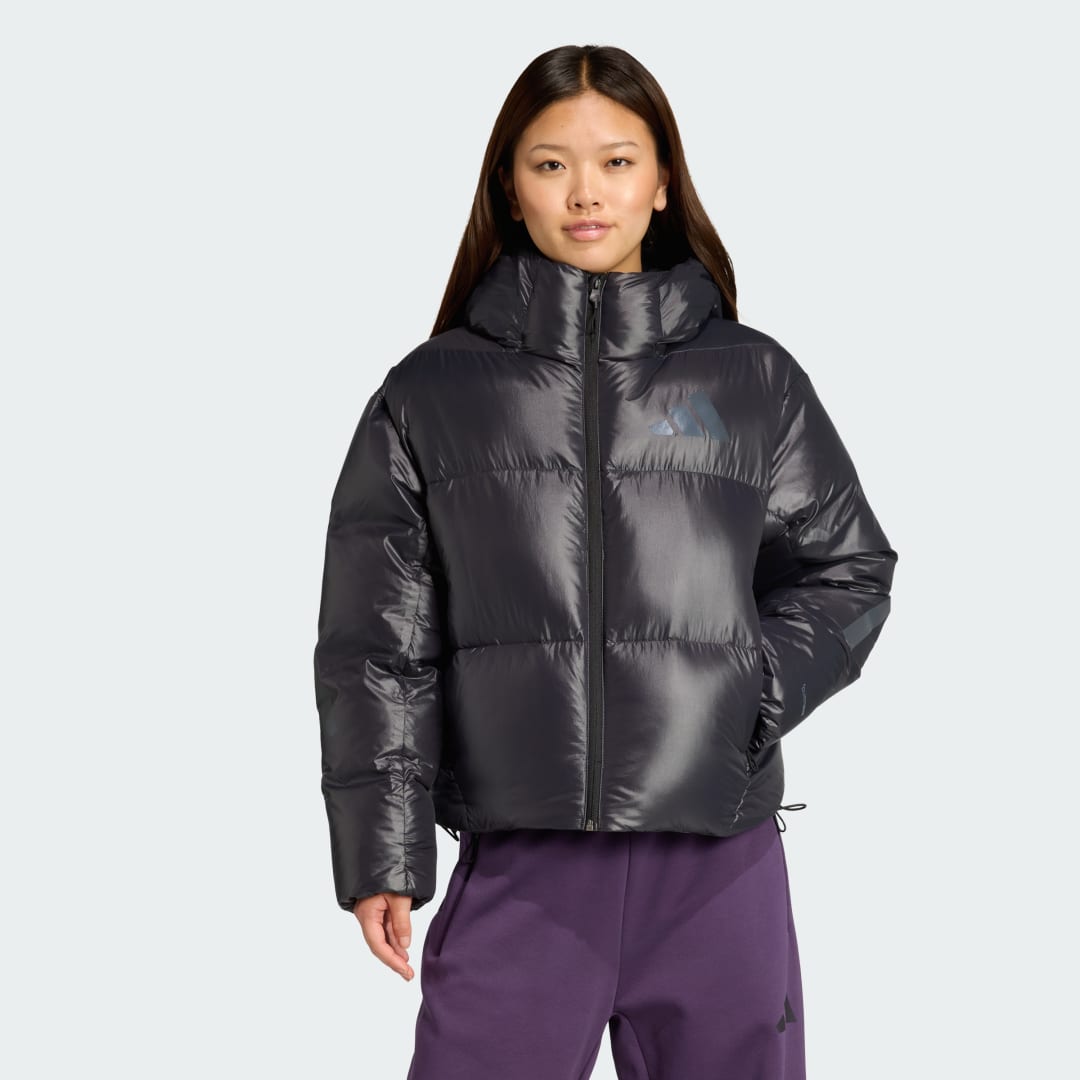 Puffer jakke adidas Performance Z.N.E. Climawarm Down Puffer Jacket Sort | JL6907, 0