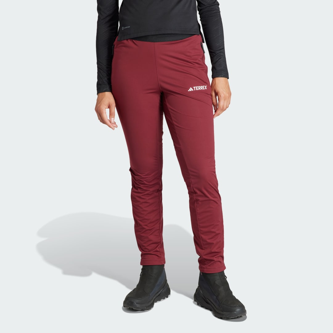 Bukser og jeans adidas Performance Terrex Xperior Cross Country Ski Soft Shell Bourgogne | IB1128, 1