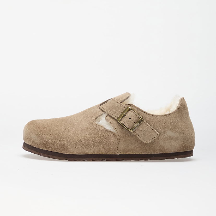 Sneakers og sko Birkenstock Birkenstock London Shearling Suede Leather Beige | 1028470