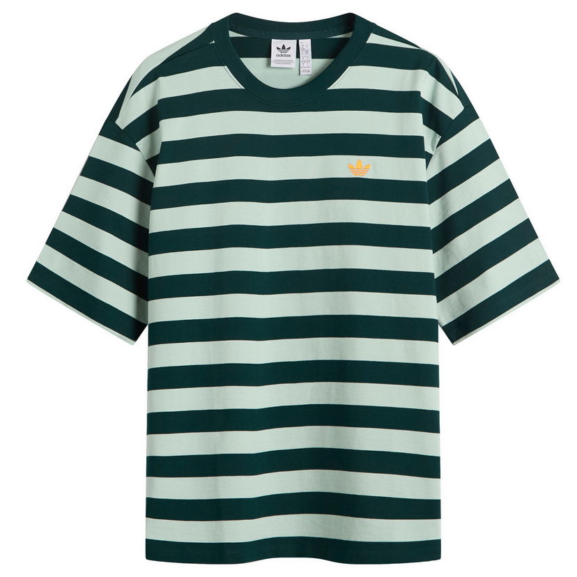 T-shirt adidas Originals Women's Striped T-Shirt Grøn | KF2322