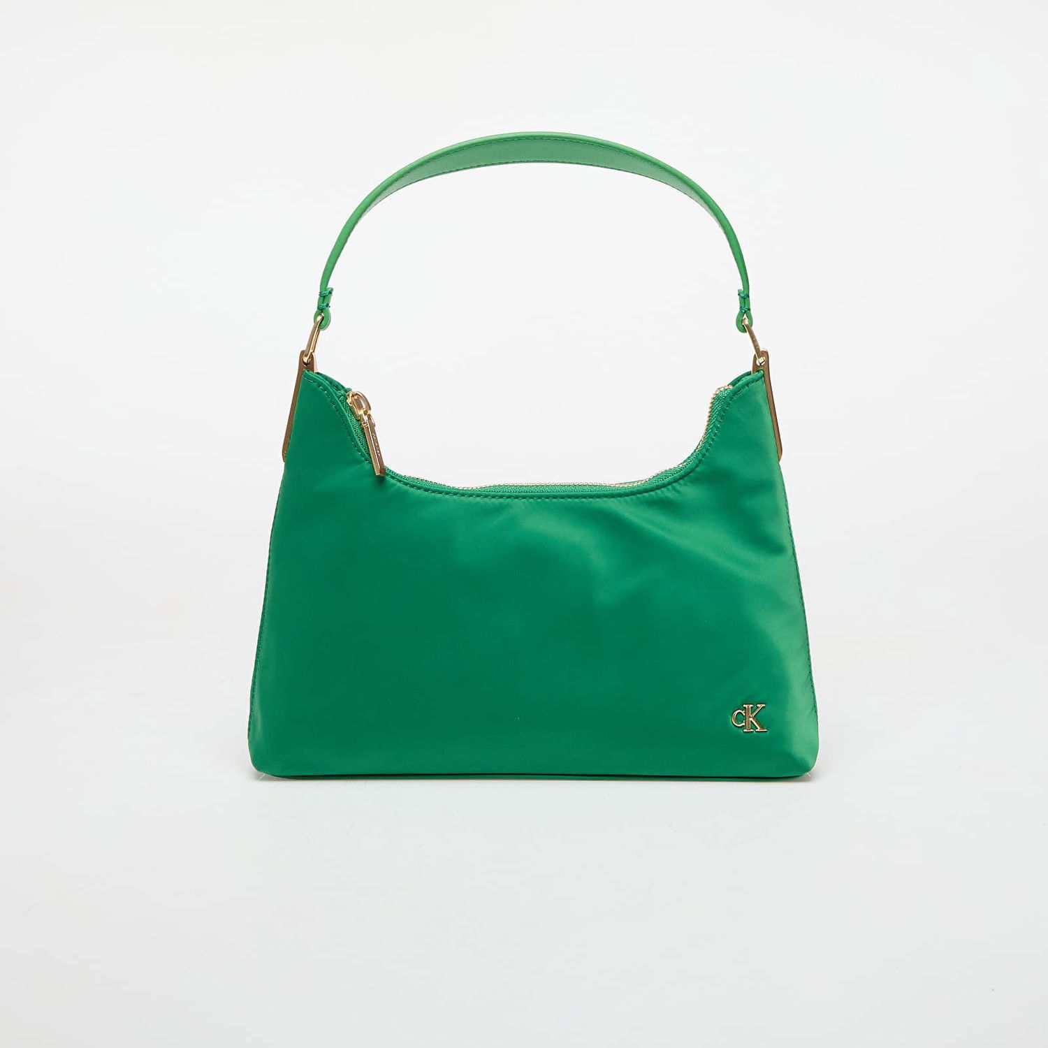 Håndtaske CALVIN KLEIN Calvin Klein Jeans Satin Nylon Small Shoulder Bag Grøn | LV04K3219G 0K6, 0