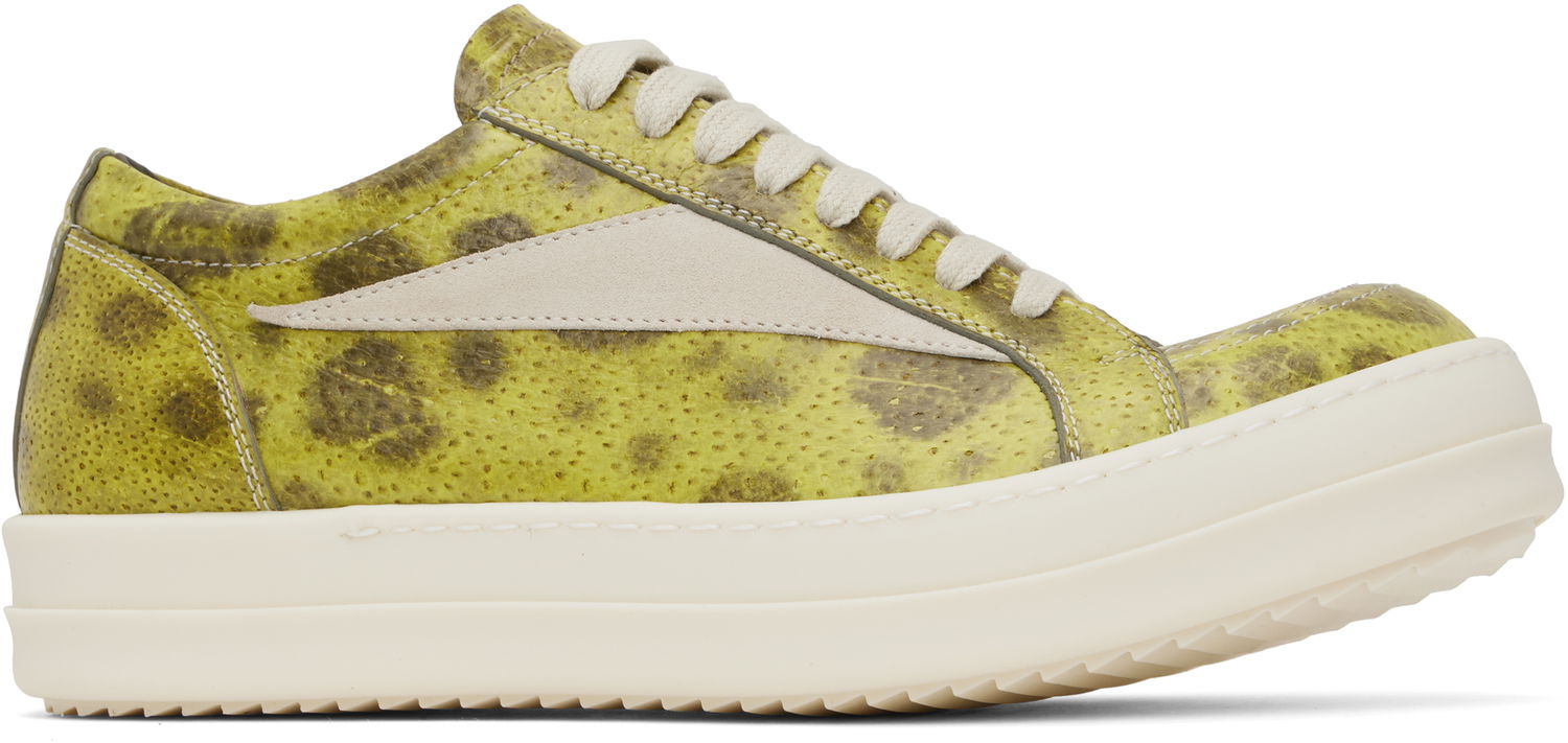 Tøj Rick Owens Rick Owens Hollywood Vintage Sneaks Gul | RP01E7888 LSWLVS, 0