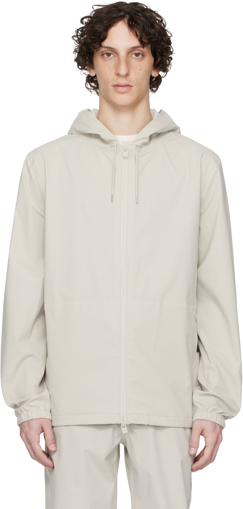 Jakke Rains Suva Hardshell Jacket Beige | 12410