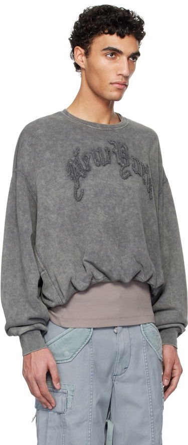 Sweatshirt R13 R13 'New York' Balloon Crewneck Sweatshirt Grå | R13WK260-001BI, 1