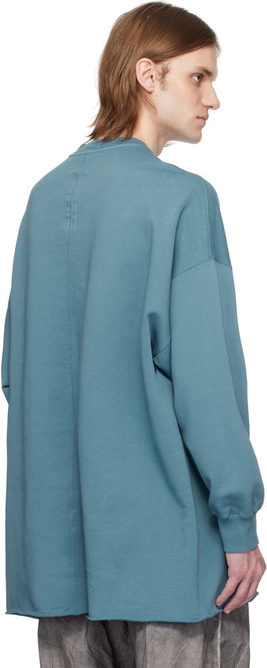Sweater Rick Owens Rick Owens DRKSHDW Hollywood Tommy Long Sleeve Sweatshirt Blå | DU01E3292 FP, 2