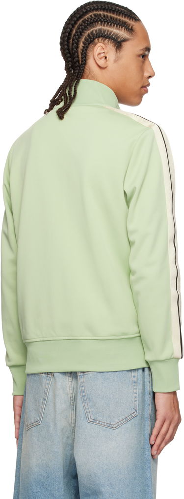 Bomberjakke Palm Angels Palm Angels Embroidered Logo Track Jacket Grøn | PMBD058S25FAB0015303, 2