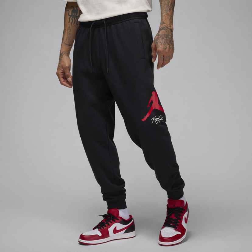 Joggingbukser Jordan Essentials Baseline Fleece Pants Sort | FD7345-013