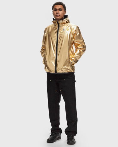 Regnfrakke Comme des Garçons Comme des Garçons PLAY Hooded Rain Jacket Metalisk | AZ-J508-051-1, 2