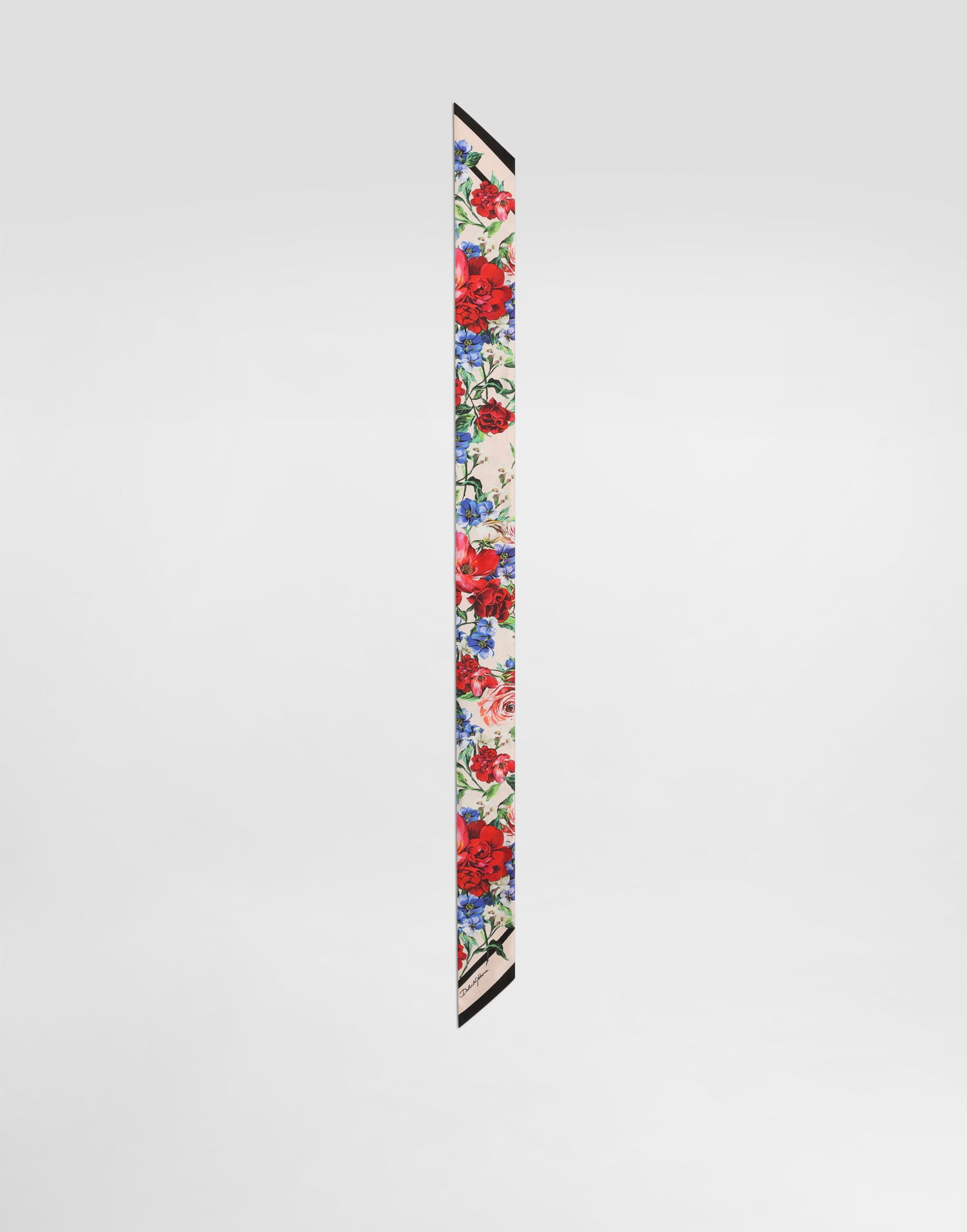 Tørklæde Dolce & Gabbana Dolce & Gabbana Floral Print Twill Headscarf Flerfarvet | FS215AGDC5GH25QG, 0