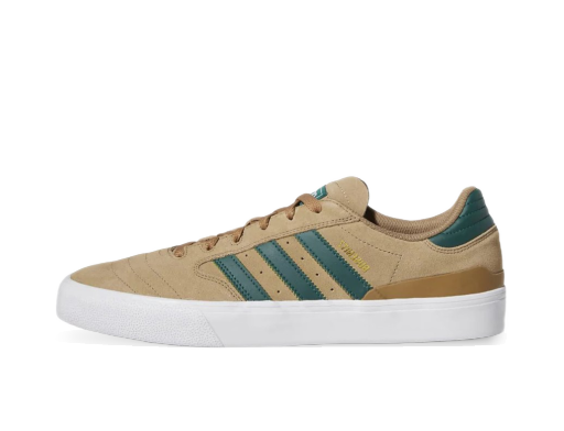 Skateboarding adidas Originals Busenitz Vulc 2.0 Cardboard Collegiate Green Beige | GY6908