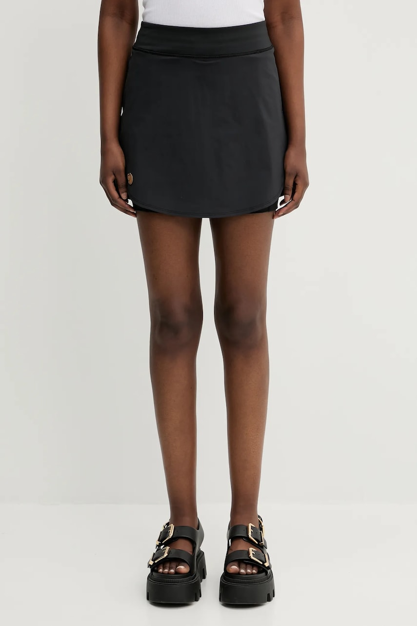 Nederdel FJÄLLRÄVEN Fjallraven Abisko Midsummer Mini A-Line Skort Sort | F84780, 0